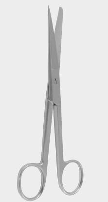 Ножиці прямі тупий/гострий 14,0 см (cm). Бренд: Zepf (Зепф).